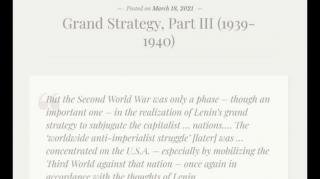 Grand Strategy, Part III (1939-1940) (Jeffrey Nyquist)