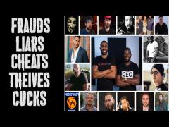 The probem with The Manosphere.....is men that lie, cheat, steal and mislead.