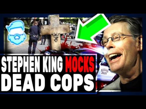 Woke Stephen King MOCKS Fallen Police Officers & Instantly Regrets It! 4 Charlotte Cops Lost