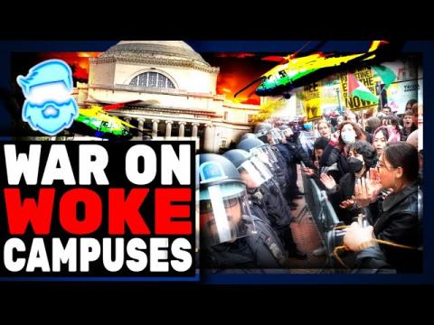 WOKE Riots DESTROY College Campus & WAY WORSE Than BLM! It Will DESTROY Yale, Columbia MIT & More