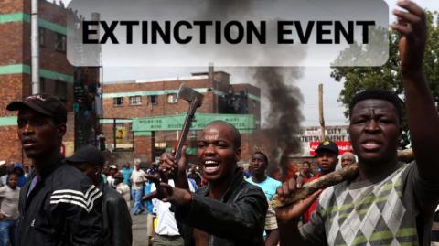 Niggas need to face extinction.