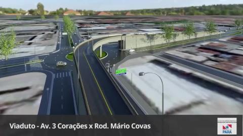 Maquete Eletrônica de Viadutos da RM de Belém | NGTM-PA