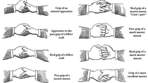 ALAN WATT - MASONIC HANDSHAKE