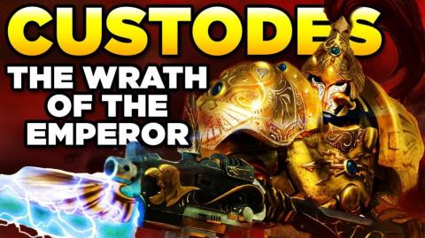 THE ADEPTUS CUSTODES - WRATH OF THE EMPEROR _ Warhammer 40,000 Lore_History