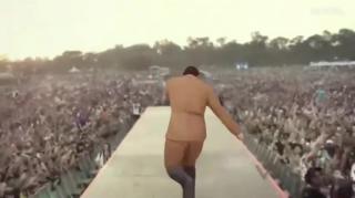 AI Adolf walk out meme from - Lil Yachty