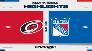 NHL Game 2 Highlights _ Hurricanes vs NY Rangers