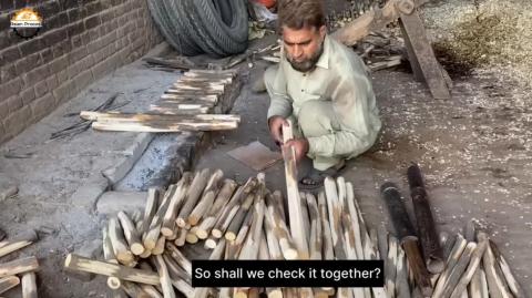 Incredible Process of Making Wooden Axe Traditional Folded Axes Axe Making
