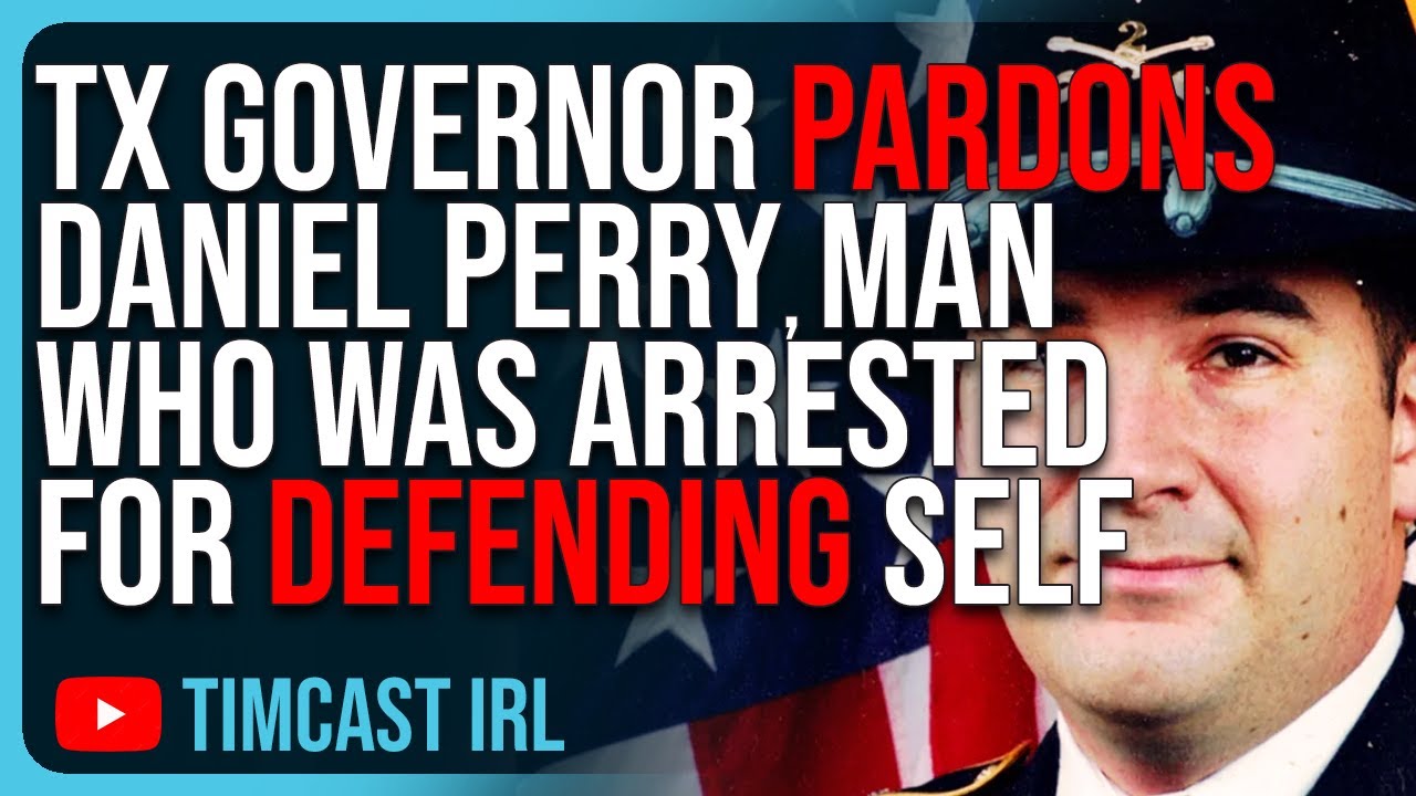 Texas Governor PARDONS Daniel Perry, Man Who Was ARRESTED For Defending