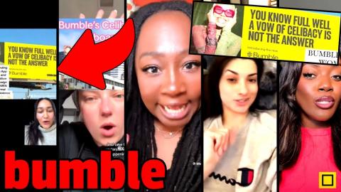 'bust it open!' says BUMBLE & Women Are losing Their Minds
