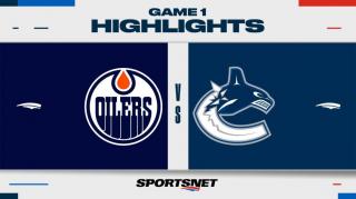 NHL Game 1 Highlights   Oilers vs. Canucks - May 8, 2024