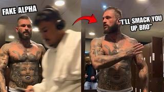 Gym Bully Acts "Tough" & Instantly Regrets It