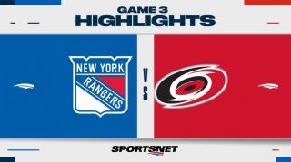 NHL Game 3 Highlights _ Rangers vs. Hurricanes - May 9, 2024