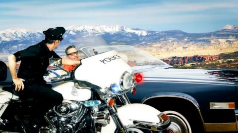 Traffic Stop In Honk County