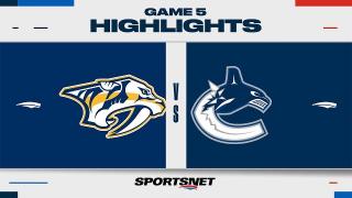 NHL Game 5 Highlights _ Predators vs Canucks