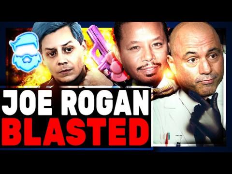 Joe Rogan Guest BLASTED As "Unhinged Lunatic" By WOKE Left! Marvel Star Terrence Howard Causes RAGE!