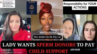 Lady wants Sperm Donors to Pay Child Support