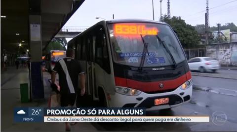 Empresas de ônibus do Rio continuam dando um desconto belo e moral | TL - 13/02/20 | ANCAPSU
