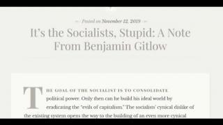 It’s the Socialists, Stupid : A Note From Benjamin Gitlow (Jeffrey Nyquist)