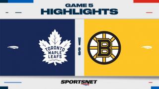 NHL Game 5 Highlights _ Maple Leafs vs Bruins