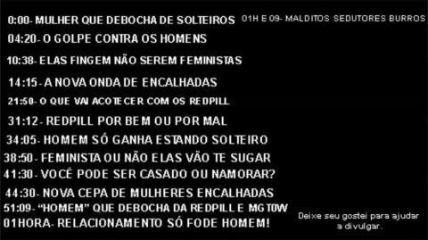 AS MELHORES OPINIÕES DA REDPILL -  VOZ DE  RACCOONING RACCOON