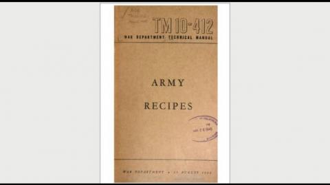 TM 10-412 Army Recipies 1942 - and - Victory Garden - Leaders Handbook - C Pinned Comment