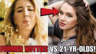 FORMER HOTTIES In Their 30's, 40's & 50's Trying To COMPETE With 21-YEAR-OLDS!!! (Banned Vids 2020!)