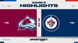 NHL Game 5 Highlights _ Avalanche vs Jets