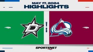 NHL Game 6 Highlights _ Stars vs. Avalanche - May 17, 2024