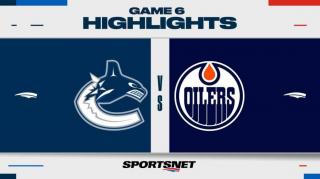 NHL Game 6 Highlights _ Canucks vs. Oilers - May 18, 2024