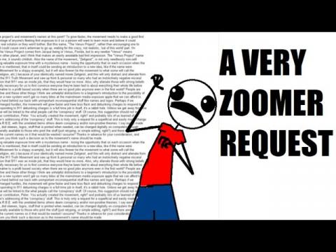 A Very Zoomer Request