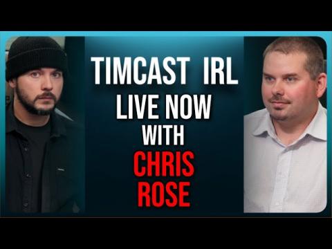 Biden FREEZES On Stage, White House Claims Biden Vids Are DEEPFAKES w/Chris Rose | Timcast IRL