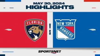NHL Game 5 Highlights _ Panthers vs. Rangers - May 30, 2024