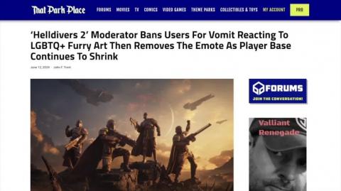 Helldivers 2 DESTROYED By Woke Discord Mods BANNING Players Over FURRY ART