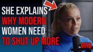 She Explains Why Modern Women Need To SHUT UP More.. | I AM WOMAN Hear Me Roar Grizzle Grizzle