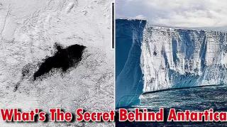 what's behind the antartica wall?