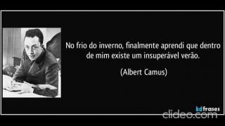 O frio do inverno lembra a morte e o esquecimento!