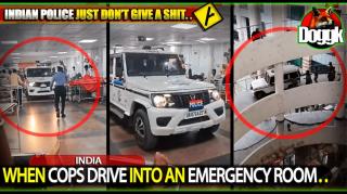 WHEN COPS DRIVE INTO AN EMERGENCY ROOM.. (INDIA) >> INSANE STORY !! + PRESS ARTICLE !!