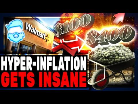 Man Reveals SHOCKING Grocery Inflation At Wal-Mart As Leadership Laughs At "The Poors"