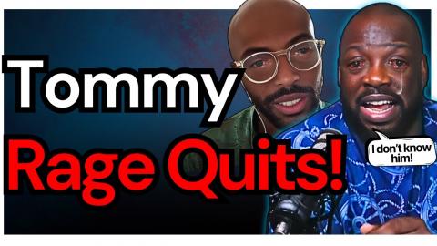 Sus Marquad Gaslights Tommy Into Rage Quitting during Heated Debate