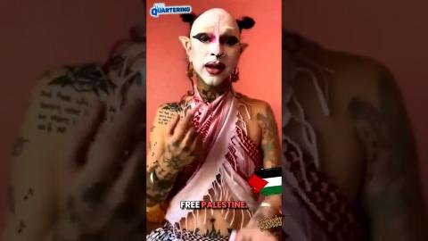 Woke Orc Backs Palestine! #genz #wokeness