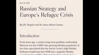 Russian Strategy and Europe’s Refugee Crisis (Jeffrey Nyquist)
