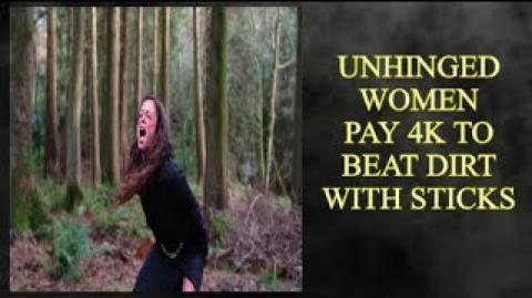 Women Pay 4k To Beat Dirt To Fight Patriarchy, LOL!