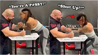 Cocky Woman Acts "Tough" & INSTANTLY Regrets It