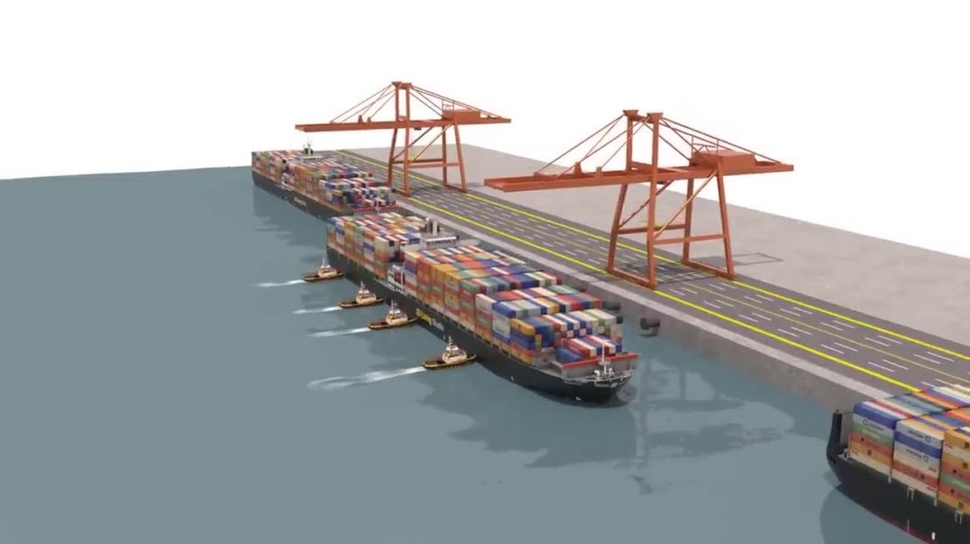 How a Tugboat Tows Ships 1000 Times Bigger - Z-Drive Tugboat
