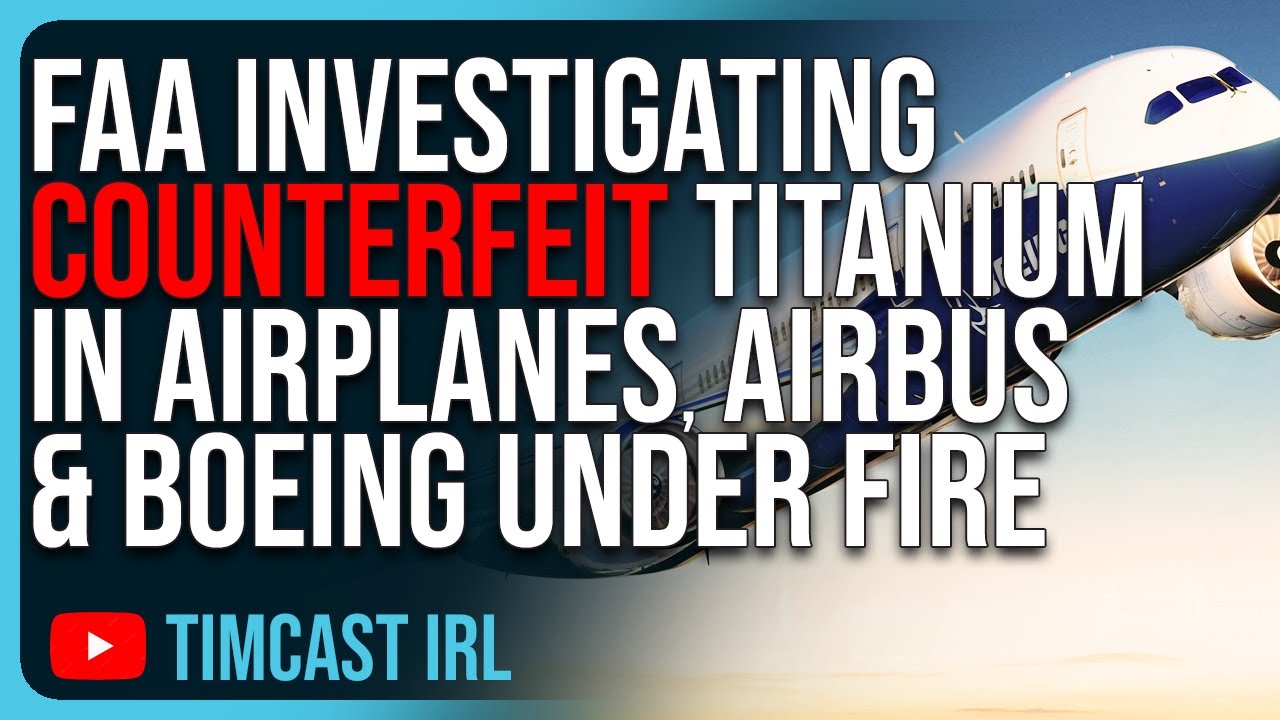 FAA Investigating COUNTERFEIT TITANIUM In Airplanes, AirBus & Boeing ...