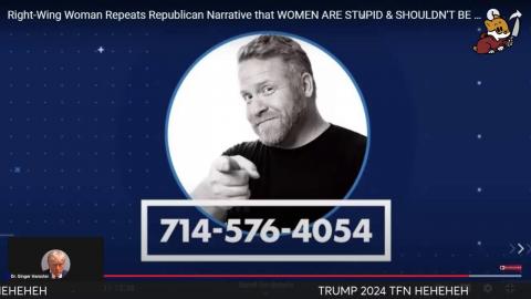 Big Lib Talker REALLY REALLY MAD at a 'Conservative' Woman! Cry Havoc! Loose the Misogyny!