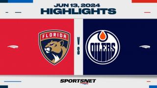 Stanley Cup Final Game 3 Highlights _ Panthers vs. Oilers - June 13, 2024