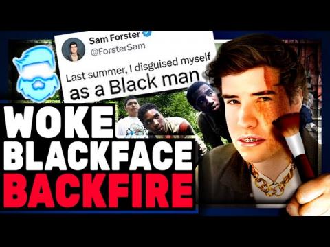 Instant Regret! Gen Z Journo Does Blackface To Write Book About Evil Americans & Gets DESTROYED!