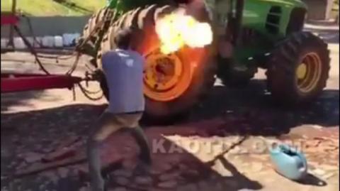 Exploding Tires