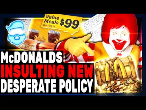 McDonalds DESTROYED For New INSANE Hidden Fee As Another Huge Burger Chain Goes BANKRUPT & Closes